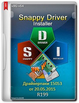 Snappy Driver Installer R199 / Драйверпаки 15053 от 20.05.2015 [Multi/Rus]