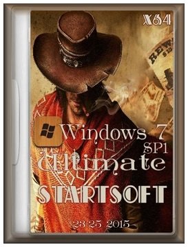 Windows 7 Ultimate SP1 (x64) StartSoft 23-25 (2015) [Rus]