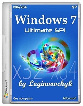 Windows 7 Ultimate SP1 (x86/x64) by Loginvovchyk v.06.2015 (2015) [RUS/ENG]