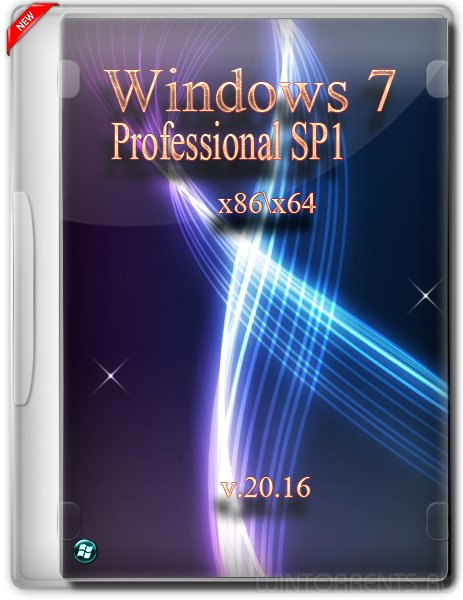 Windows 7 Professional by KottoSOFT v.20.16 (x86-x64) (2016) [Rus]