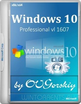 Windows 10 Professional vl 1607 RU by OVGorskiy 10.2016 2DVD (x86-x64) (2016) [Rus]