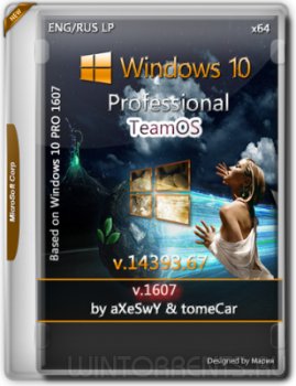 Windows 10 Altum Professional (x64) 1607 by aXeSwY & tomeCar / Teamos (2017) [Rus/Eng]