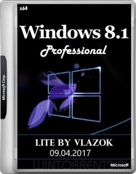 Windows 8.1 Pro (x64) VL Update Lite by vlazok (09.04.2017) [Rus]