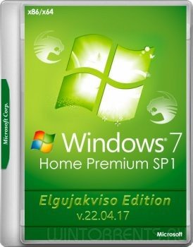 Windows 7 Home Premium SP1 (x86-x64) Elgujakviso Edition (v.22.04.17) [Rus]