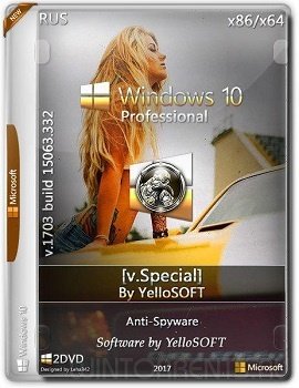 Windows 10 Professional 10.0.15063.0 Version 1703 (Updated March 2017) v.Special  by YelloSOFT [Ru]