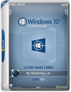 Windows 10 Pro (x64) 15063 by Khatmau_sr (2017) [En/Ru]