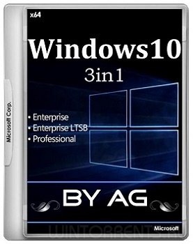 Windows 10 3in1 (x64) WPI [14393.1770 AutoActiv] by AG 10.2017 (2017) [Rus]