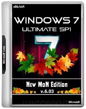 Windows 7 Ultimate SP1 (x86-x64) 6.03 New MoN Edition (2017) [Rus]