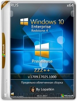 Windows 10 Enterprise (x86-x64) 17025.1000 rs4 Prerelease ZZZ++ by Lopatkin (2017) [Eng]