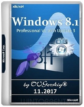 Windows 8.1 Pro (x86-x64) VL with Update 3 by OVGorskiy 11.2017 2DVD (2017) [Rus]