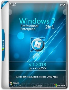 Windows 7 Enterprise / Professional SP1 (x64) by yahoo (01.2018) [Rus]