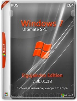 Windows 7 Ultimate SP1 (x86-x64) Elgujakviso Edition v.30.01.18 (2018) [Rus]