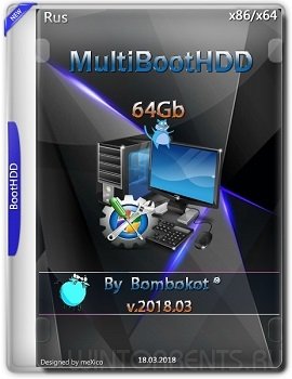 MultiBootHDD 64GB by Bombokot (2018) [Rus]