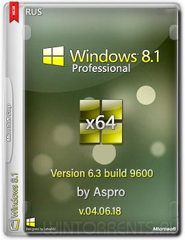Windows 8.1 Pro (x64) 6.3 build 9600 by Aspro v.04.06.18