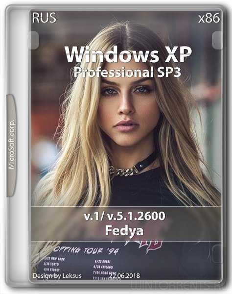 Windows XP Professional SP3 (x86) by Fedya