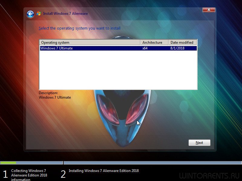 Windows 7 Ultimate SP1 (x64) Alienware 2018 by WhiteDeath