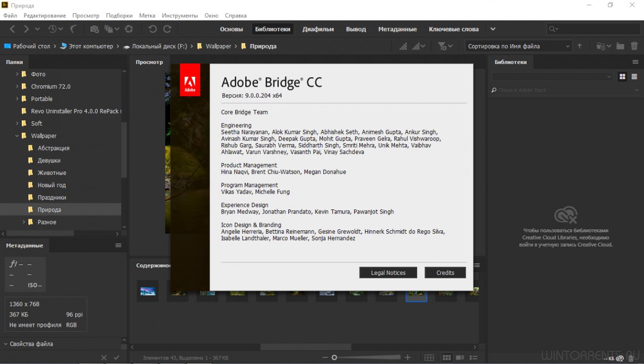 Adobe Bridge CC 2019 9.0.0.204 RePack by KpoJIuK