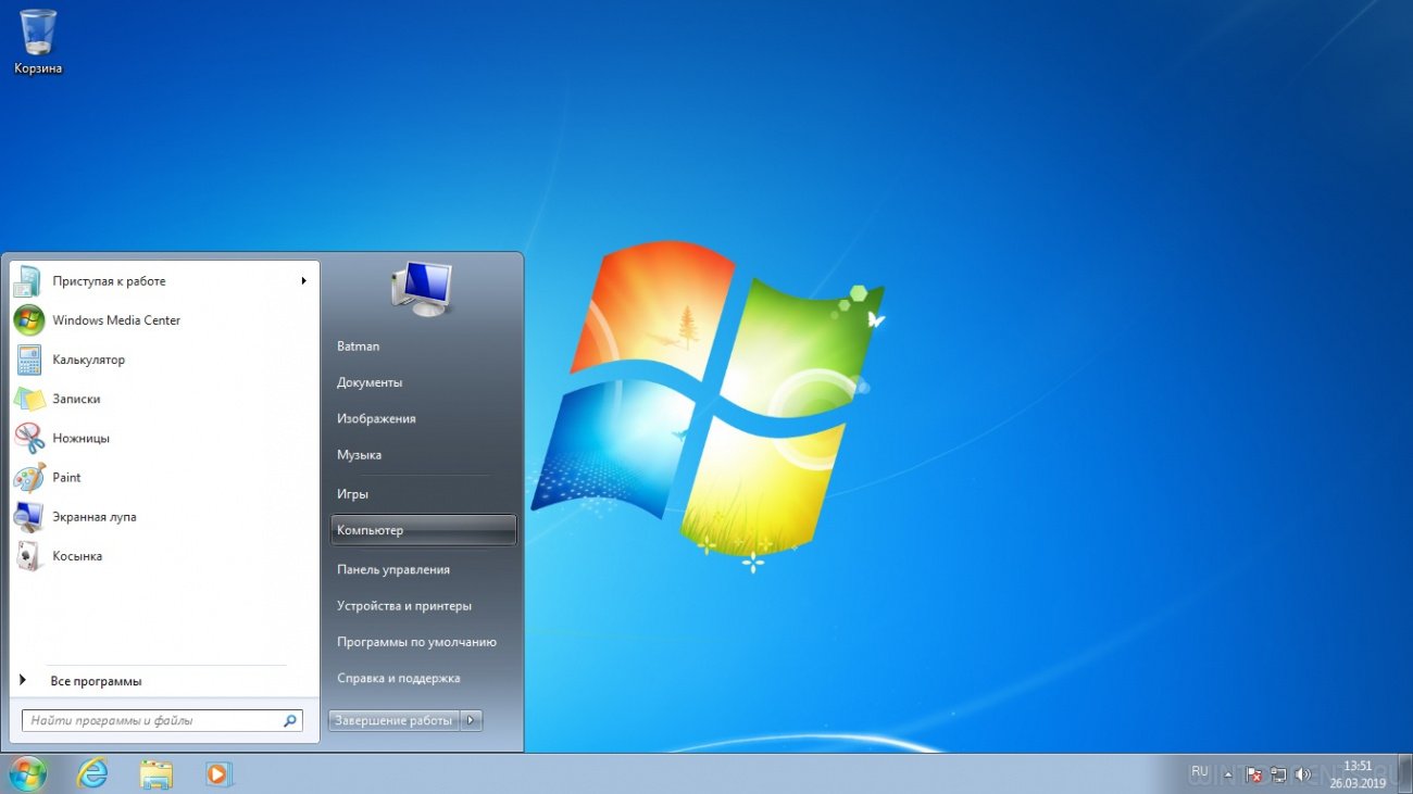 Windows 7 Home Premium SP1 (x64) by Batman v.02