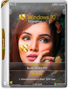 Windows 10 Enterprise (x86-x64) 1909.18363.752 by Brux v.28.03.20