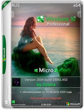 Windows 10 Pro (x64) Micro 2004.19041.450 by Zosma