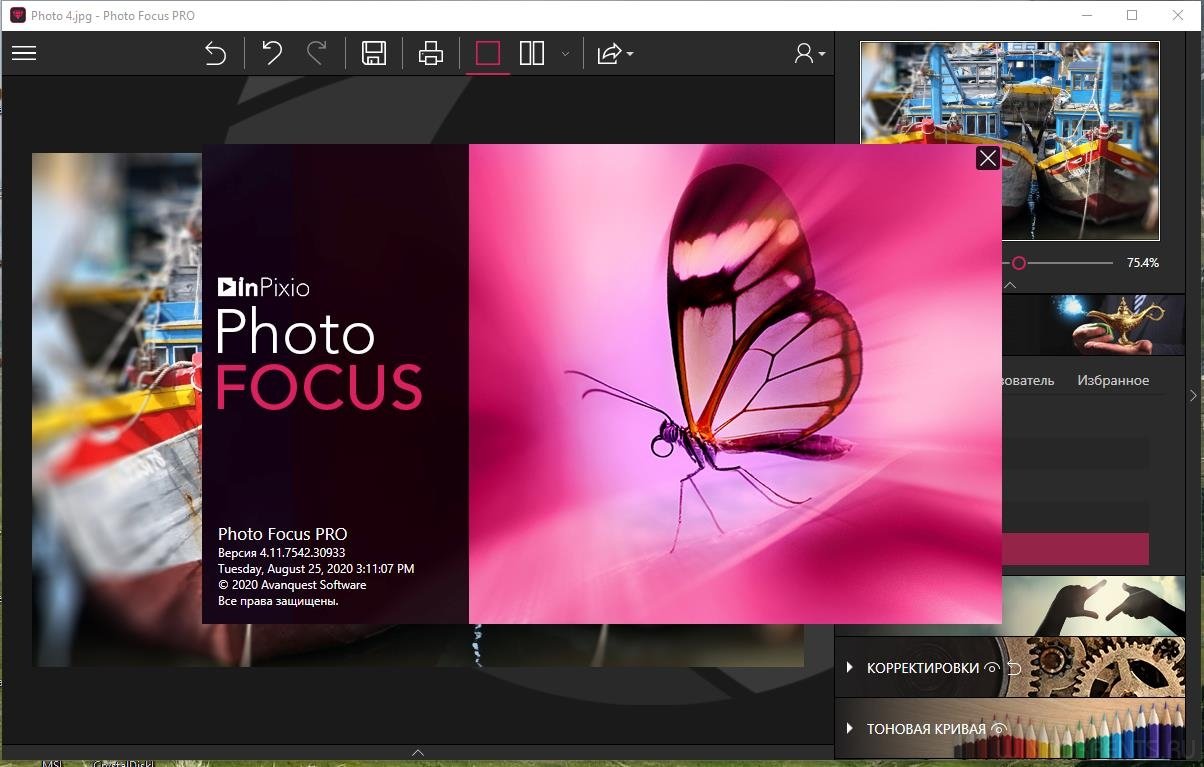 inPixio Photo Focus 4.11.7542.30933 RePack (& Portable) by TryRooM