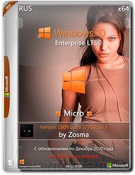 Windows 10 Enterprise LTSC (x64) Micro v.1809.17763.1613 by Zosma