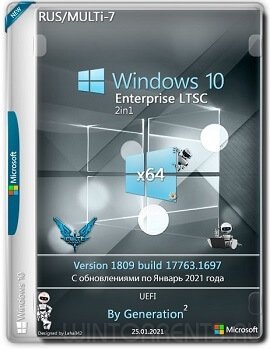 Windows 10 Enterprise LTSC (x64) 17763.1697 Jan 2021 by Generation2