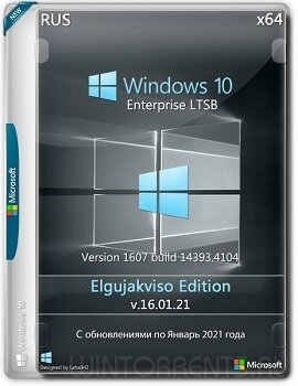 Windows 10 Enterprise LTSB (x64) 14393.4104 Elgujakviso Edition v.16.01.21
