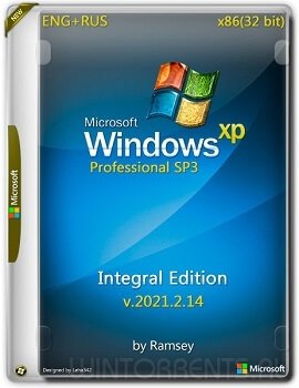 Windows XP Professional SP3 (x86) Integral Edition v.2021.2.14