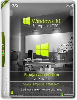 Windows 10 Enterprise LTSC (x64) 17763.2061 Elgujakviso Edition v.17.07.21