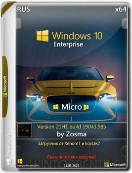 Windows 10 Enterprise (x64) Micro 21H1.19043.985 by Zosma