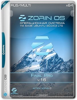 Zorin OS (x64) Final Pro v.16