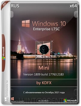 Windows 10 Enterprise LTSC (x64) 1809.17763.2183 Mini by KDFX