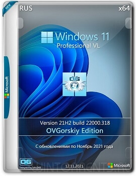 Windows 11 Pro VL (x64) 21H2 by OVGorskiy v.11.2021