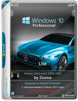 Windows 10 Pro (x64) Lite 22H2.19045.1865 by Zosma