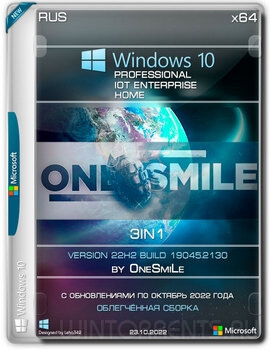 Windows 10 (x64) 3in1 22H2.19045.2130 by OneSmiLe