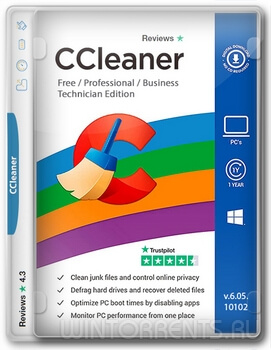 CCleaner 6.05.10102 Free / Professional / Business / Technician Edition RePack (& Portable) by elchupacabra