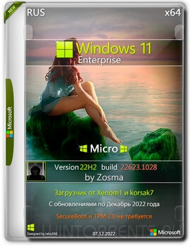 Windows 11 Enterprise (x64) Micro 22H2 build 22623.1028 by Zosma
