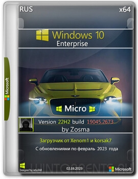 Windows 10 Enterprise (x64) Micro 22H2.19045.2673 by Zosma